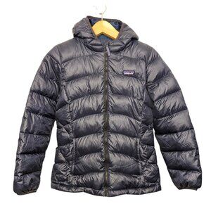 Patagonia Girls' Hi-Loft Down Sweater Hoody Puffer - Size XL/14